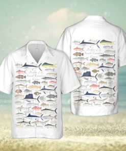 Fishes of the South Carolina Coast Hawaiian Shirt