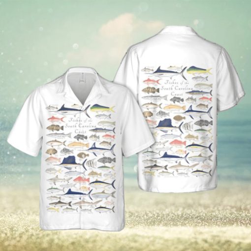 Fishes of the South Carolina Coast Hawaiian Shirt