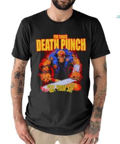 Five finger death punch got your six album cover shirt