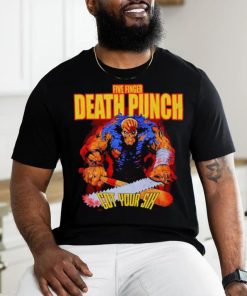 Five finger death punch got your six album cover shirt, hoodie, sweater, long sleeve and tank top Five finger death punch got your six album cover shirt