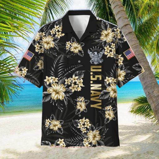 Flag’s colors embody unity US Navy Proudly Served Hawaiian Shirt For Veterans