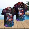 Tropical Aloha Flamingo Hawaiian Shirt Gift For Beach Vacation