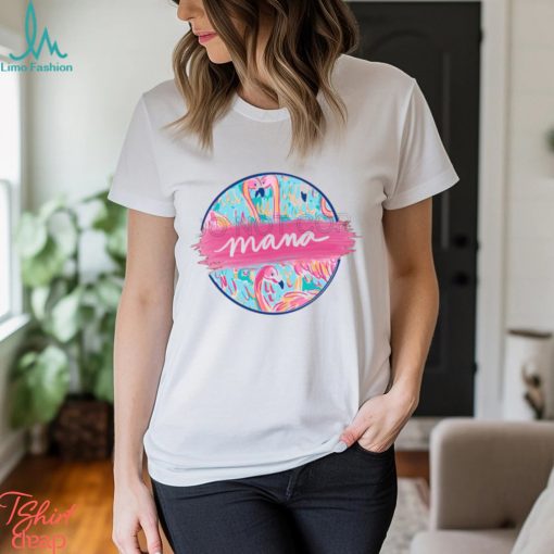 Flamingo Summer Mama Shirt