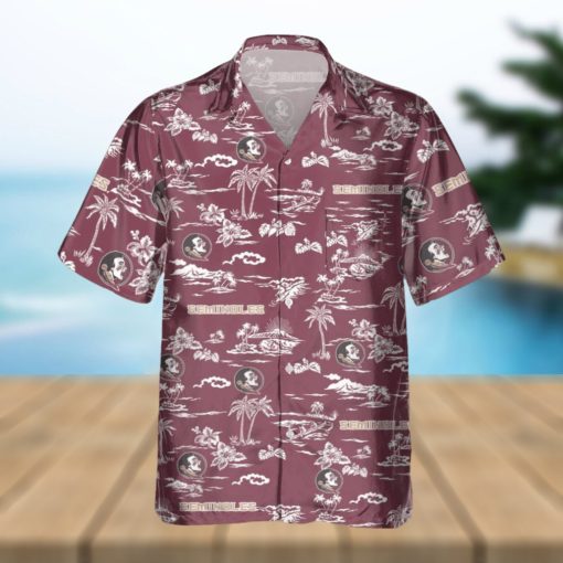 Florida State Seminoles Contemporary 3D Hawaiian Shirt Best For Fans Beach Gift For Men And Women