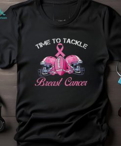 Football Time To Tackle Breast Cancer Awareness T Shirt