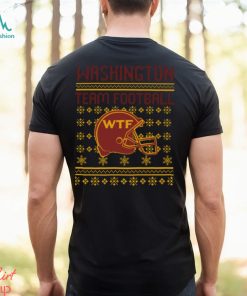 Football Washington Team Funny Wtf Christmas shirt