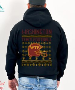 Football Washington Team Funny Wtf Christmas shirt