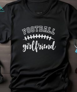 Football girlfriend Football laces cute Football shirt