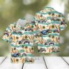 usps New Seashell AOP Hawaiian Beach Shirt For Summer Tropical Summer