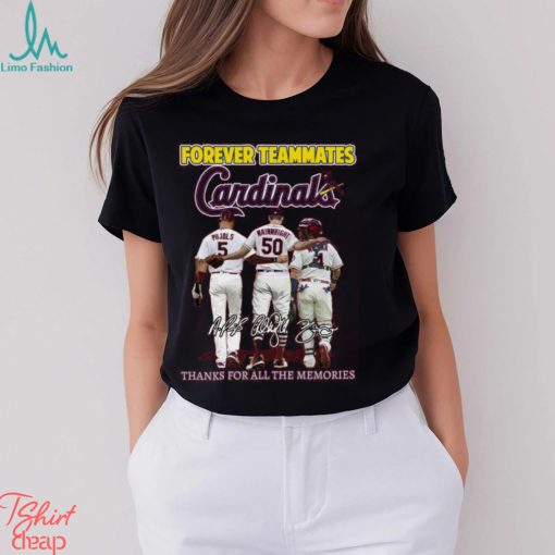 Forever Teammates St Louis Cardinals Thanks For All The Memories Unisex T Shirt