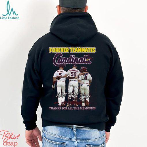 Forever Teammates St Louis Cardinals Thanks For All The Memories Unisex T Shirt