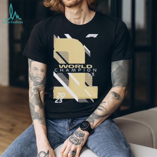 Formula 1 Champion Gold Print shirt