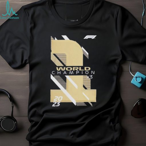 Formula 1 Champion Gold Print shirt