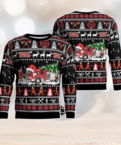 Fort Montgomery Fire District AOP Ugly Sweater Gift For Christmas