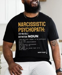 Free Palestine Narcissistic Psychopath Bassem Youssef T Shirt