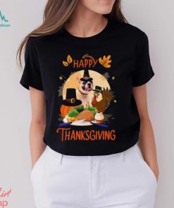 French Bulldog Happy Thanksgiving Halloween T Shirt