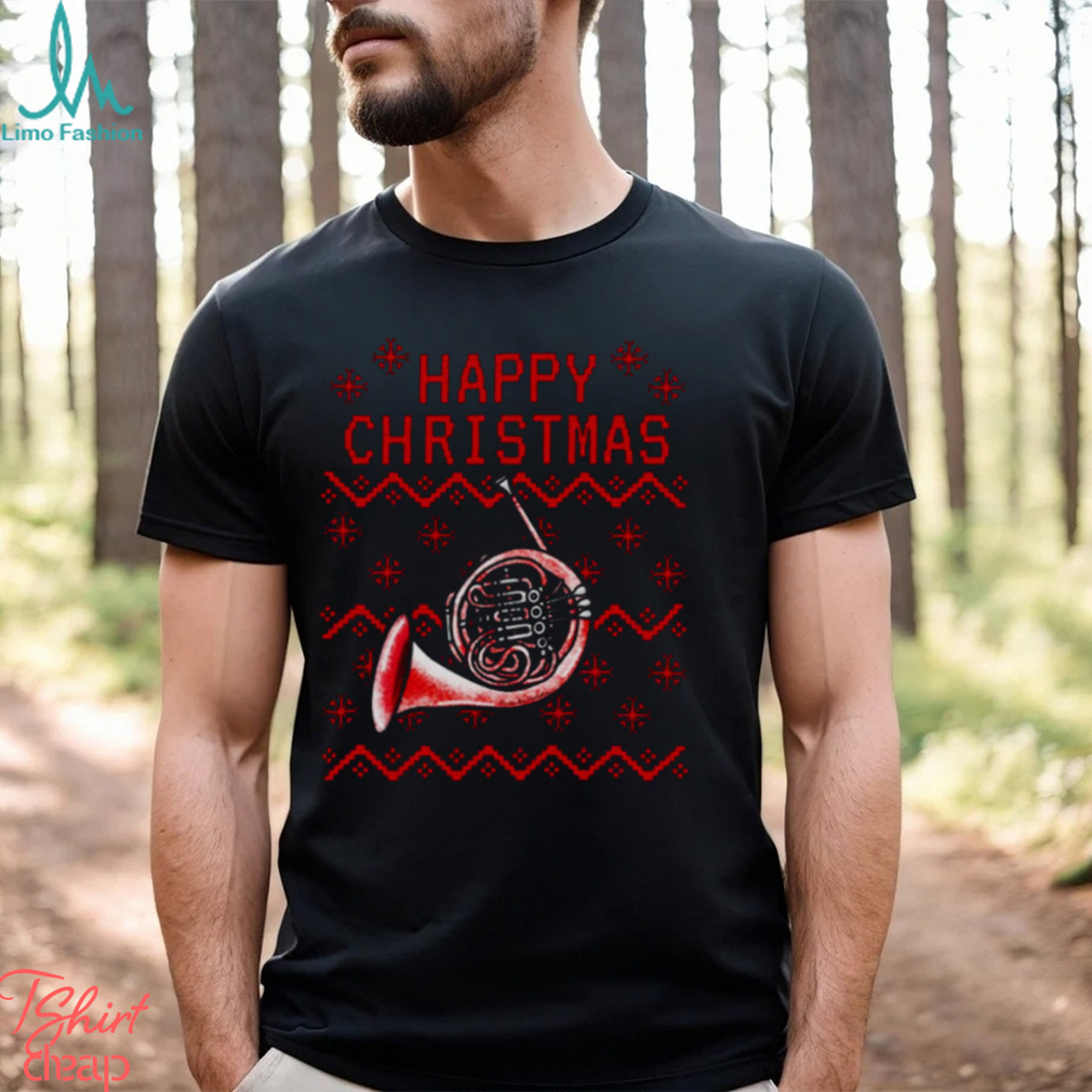 French Horn Christmas Brass Teacher Musician shirt French Horn Christmas Brass Teacher Musician shirt