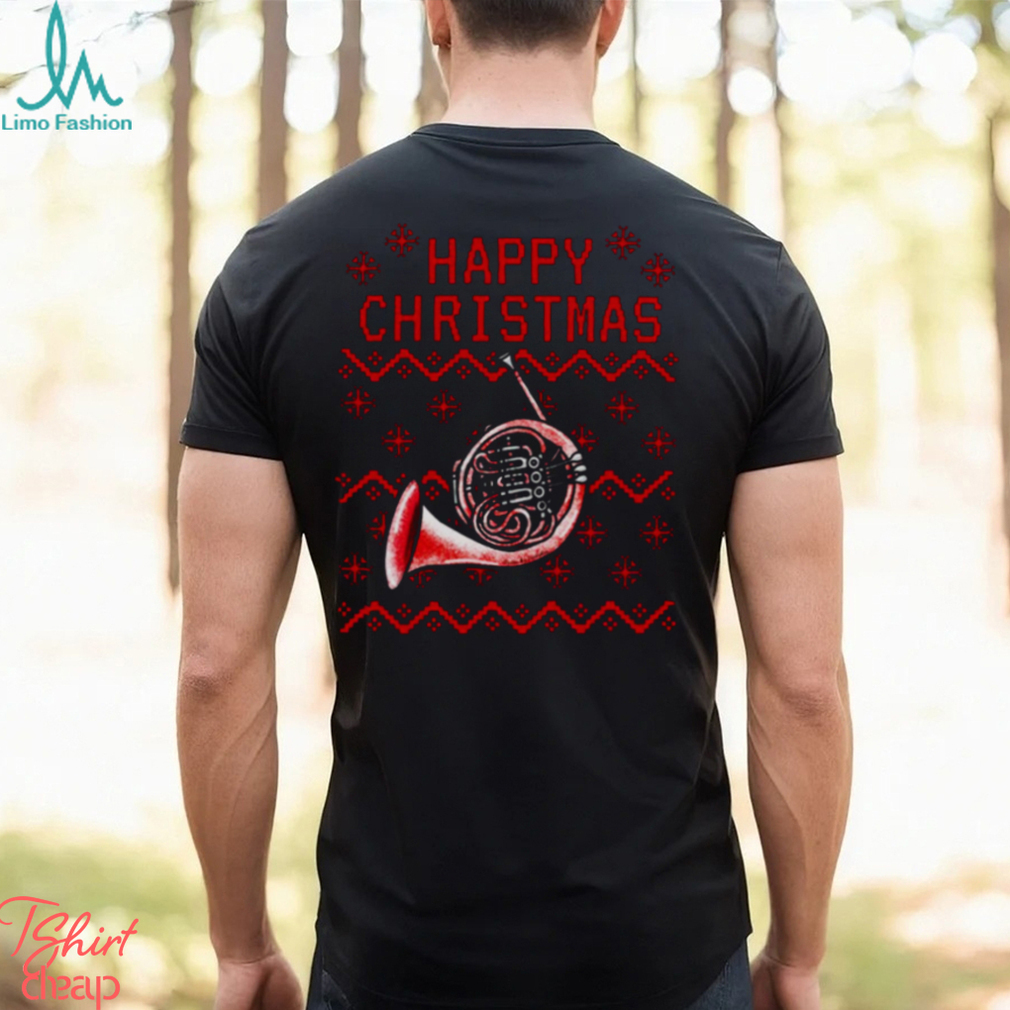 French Horn Christmas Brass Teacher Musician shirt French Horn Christmas Brass Teacher Musician shirt