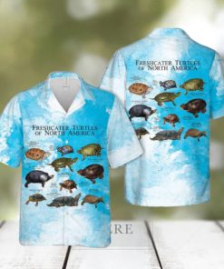 Freshwater Turtles of North America Hawaiian Shirt