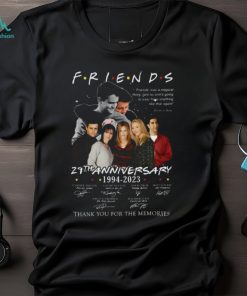 Friends 25th anniversary 1994 2023 thank you for the memories shirt