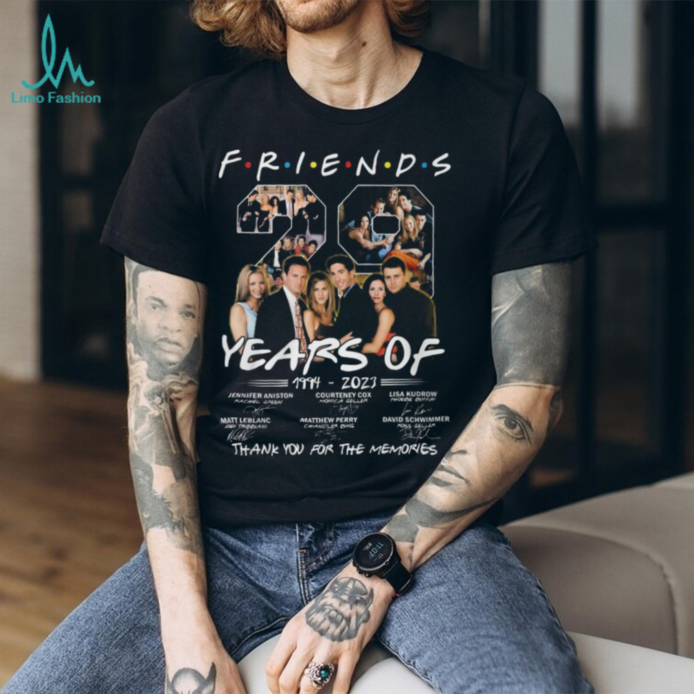 Friends 29 Years Of 1994 – 2023 Thank You For The Memories T Shirt Friends 29 Years Of 1994 – 2023 Thank You For The Memories T Shirt