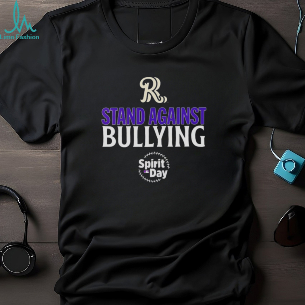 Frisco RoughRiders Spirit day stand against bullying shirt Frisco RoughRiders Spirit day stand against bullying shirt