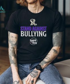 Frisco RoughRiders Spirit day stand against bullying shirt, hoodie, sweater, long sleeve and tank top Frisco RoughRiders Spirit day stand against bullying shirt