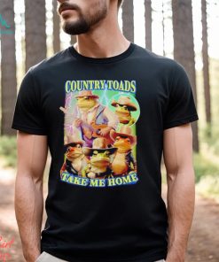 Frogs cowboy country toads take me home shirt