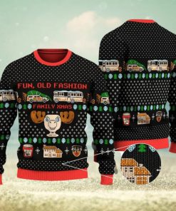 Fun Old Fashion Family Xmas Ugly Christmas Sweater Funny Gift For Men And Women Family Holidays