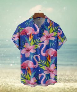 Funny Aloha Flamingo Hawaiian Shirt Summer Gift For Friend