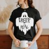 Im Just Here For The Boos Halloween Ghost Bourbon Whiskey T Shirt