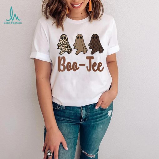 Funny Fall Halloween Ghost Boujee Boo Jee Spooky Season Cute T Shirt