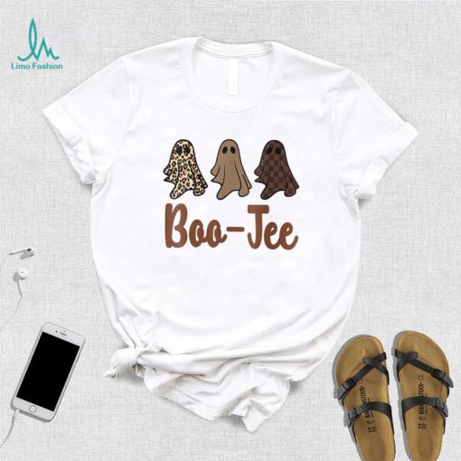 Funny Fall Halloween Ghost Boujee Boo Jee Spooky Season Cute T Shirt