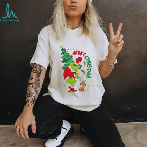 Funny Grinch Merry Christmas T Shirt, Best Family Christmas Gifts