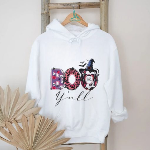 Funny Halloween Boo Y’all Witch Season shirt