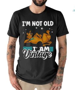 Funny Scooby Doo I’m Not Old I’m Vintage Tshirt