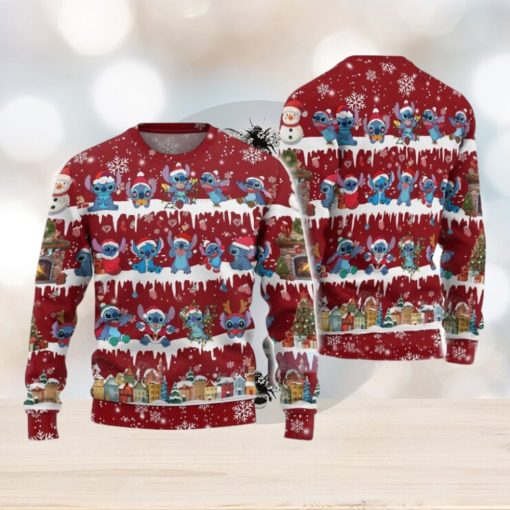 Funny Stitch Ugly Sweater Christmas