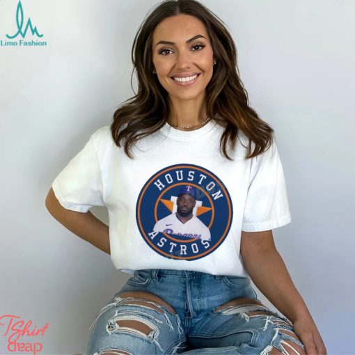 Funny The new Owner of the Houston Astros, Adolis García, just released his team’s new logo T Shirt