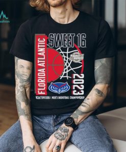Funny fAU Owls 2023 NCAA Men’s Basketball Tournament March Madness Sweet 16 shirt