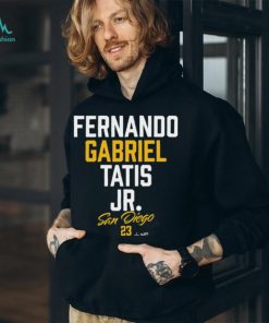 Fernando Gabriel Tatis Jr. San Diego 23 shirt - Limotees