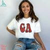 GA Faux Sequin Embroidery Shirt