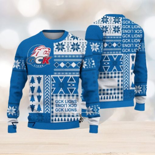 GCK Lions Unisex National League Und Swiss League 3D Ugly Christmas Sweaters For Fans Gift