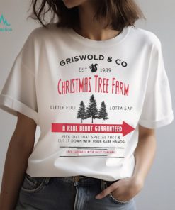 GRISWOLD & CO CHRISTMAS TREE FARM EST 1989 SHIRT