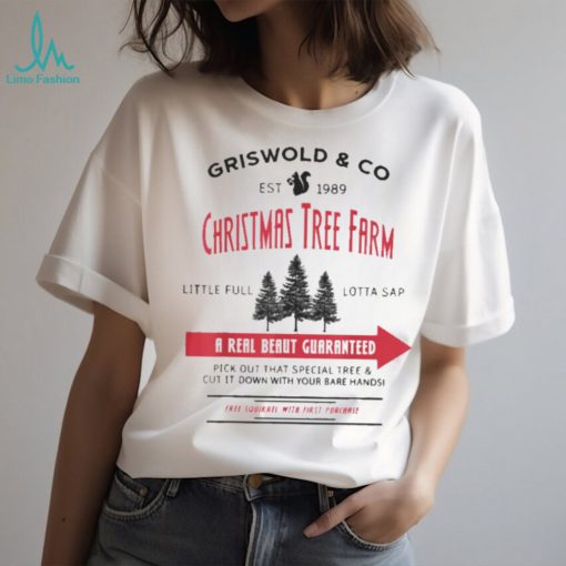 GRISWOLD & CO CHRISTMAS TREE FARM EST 1989 SHIRT