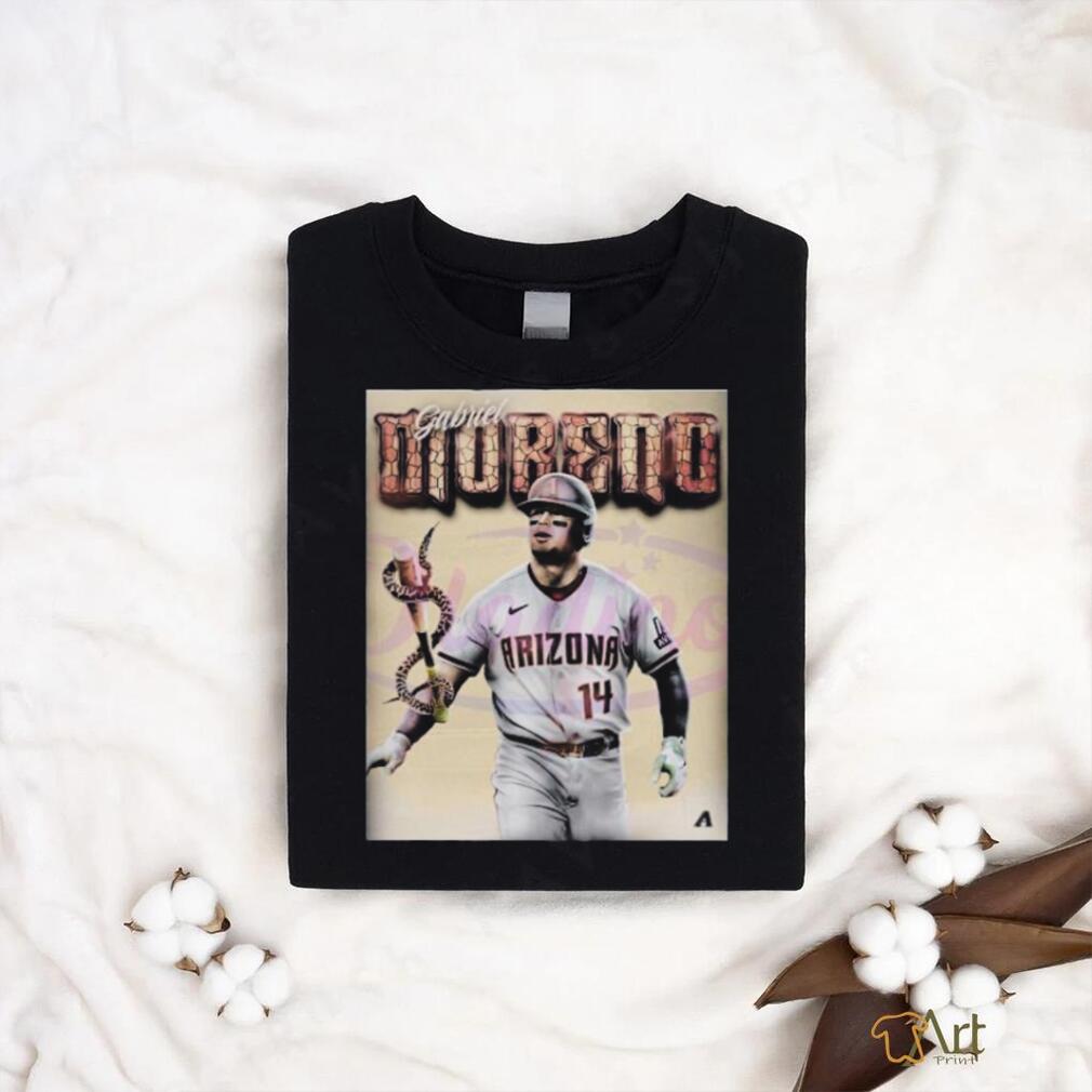 Gabriel Moreno 14 MLB Player World Series shirt Gabriel Moreno 14 MLB Player World Series shirt