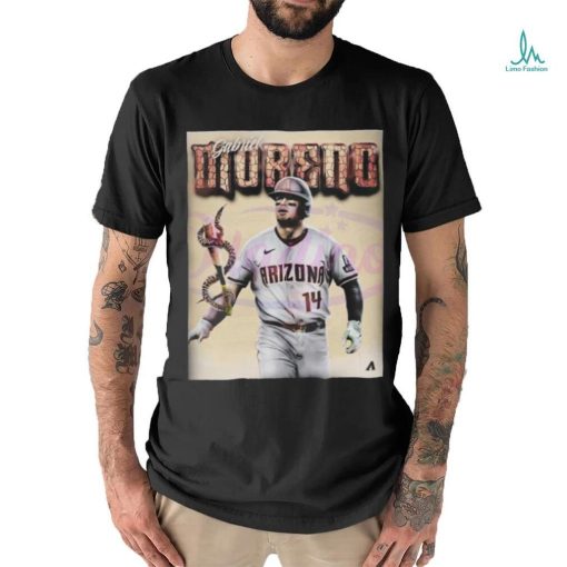 Gabriel Moreno 14 MLB Player World Series shirt