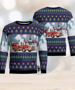 Gamber & Community Fire Company AOP Ugly Sweater Gift For Christmas