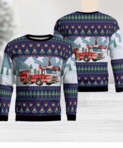 Gamber & Community Fire Company AOP Ugly Sweater Gift For Christmas