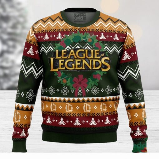 Game On Christmas League Of Legends Casual Ugly Christmas Sweater