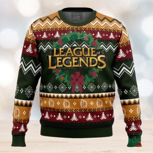 Game On Christmas League Of Legends Casual Ugly Christmas Sweater